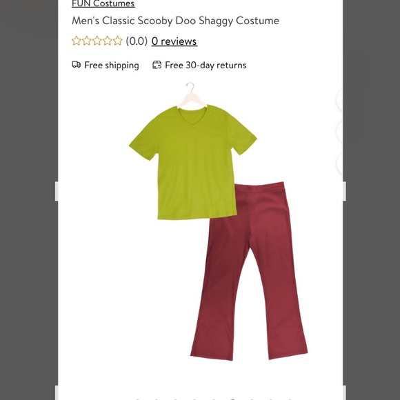 Scooby Doo shaggy Halloween costume size medium - Picture 5 of 5